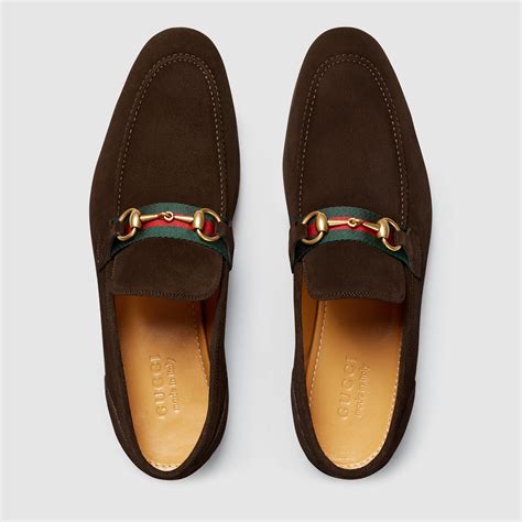 brown suede gucci loafers|gucci loafer backless.